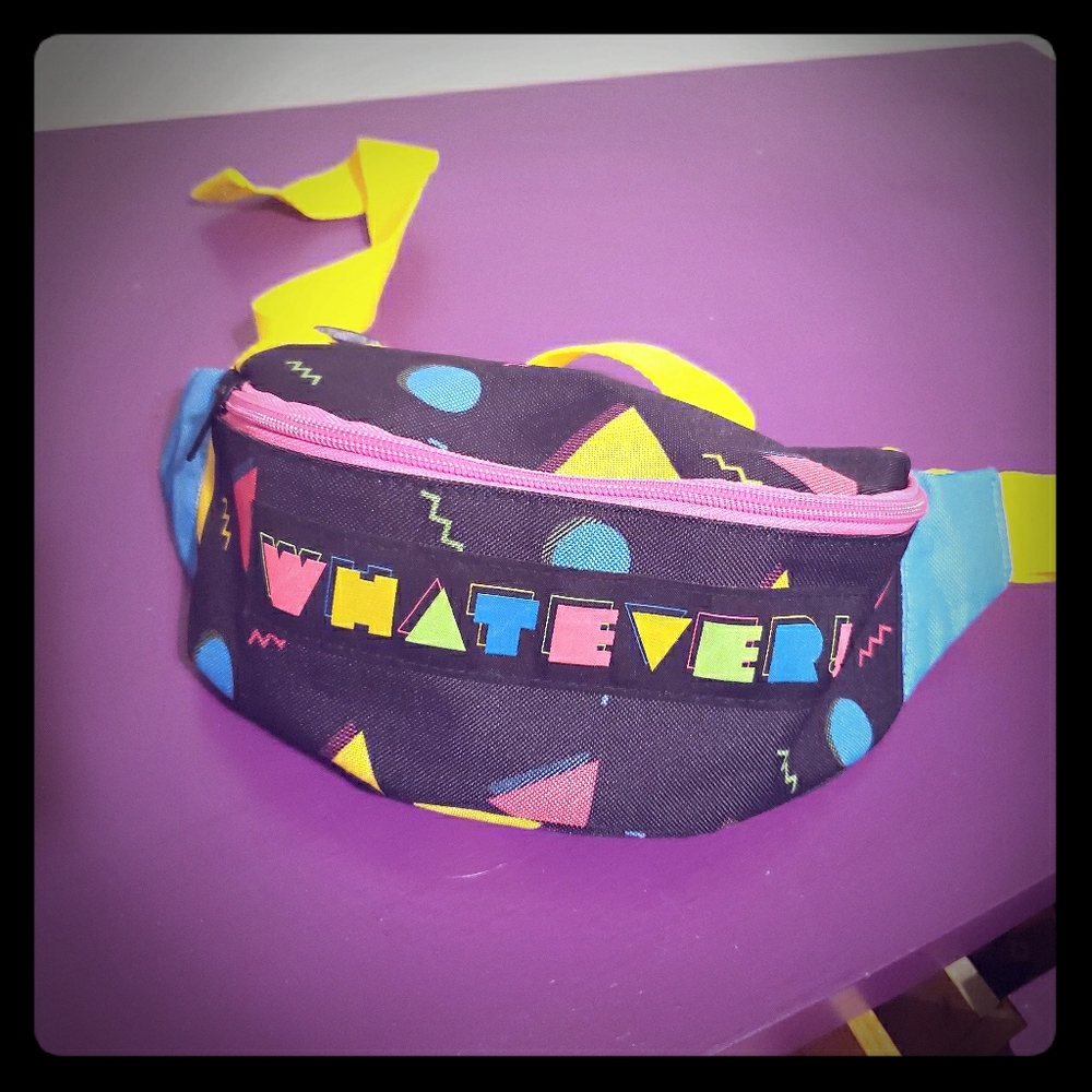 whatever!! retro 80s fanny pack
